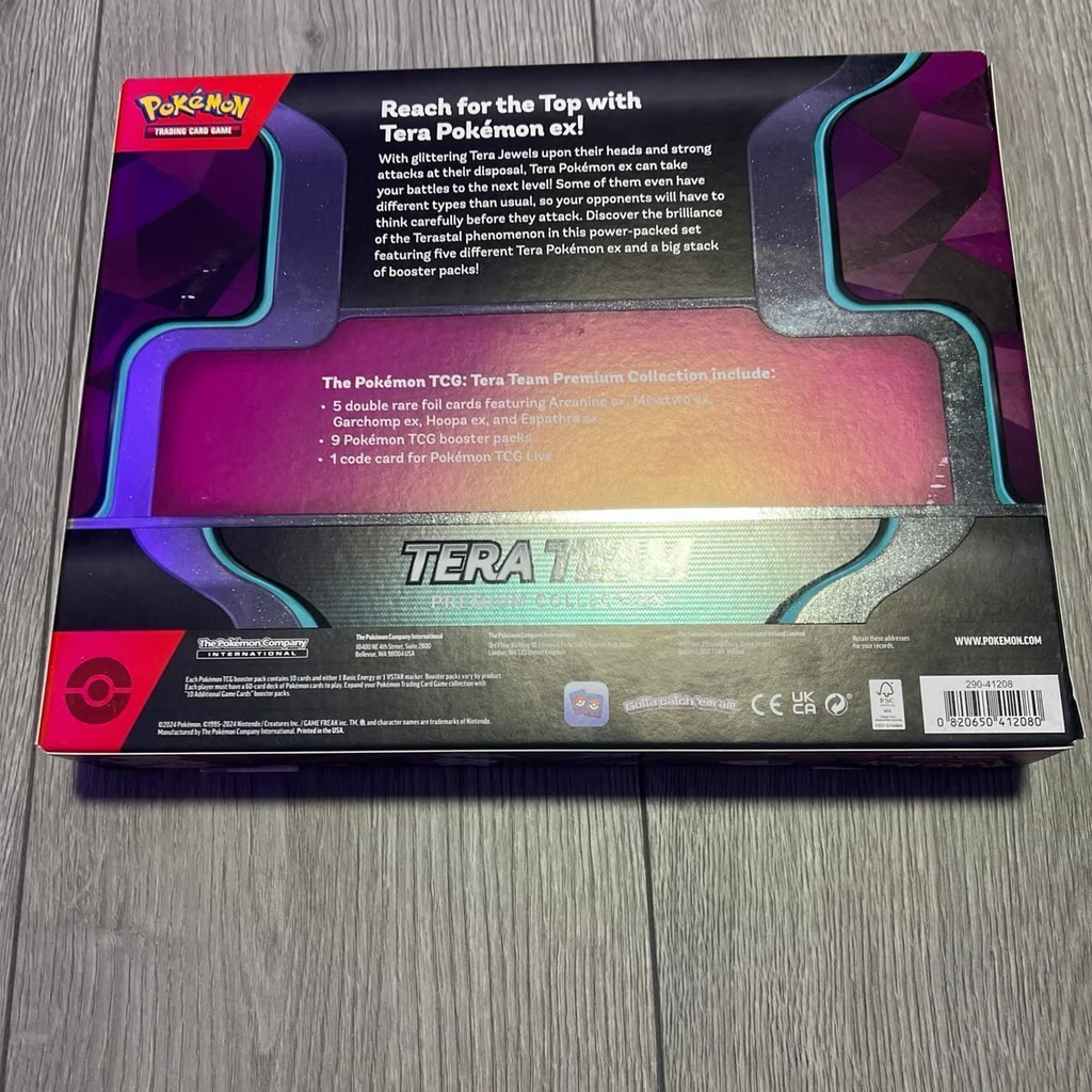Tera Team Premium Collection Trading Card Game Box Set