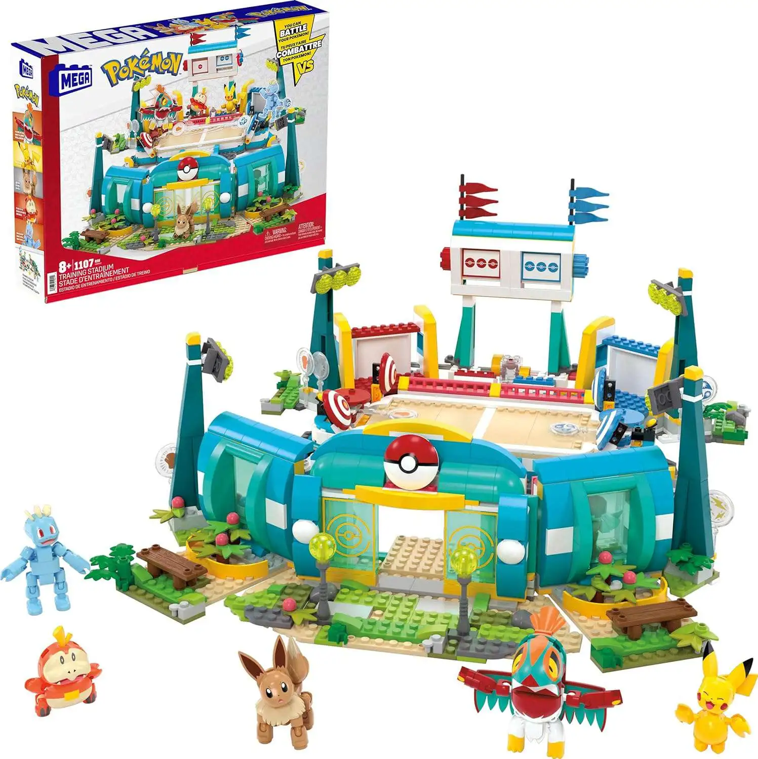 Interactive Adventure Builder Training Stadium Set