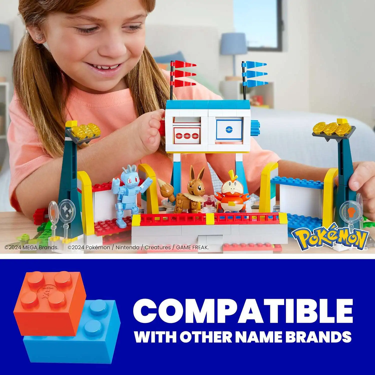 Interactive Adventure Builder Training Stadium Set