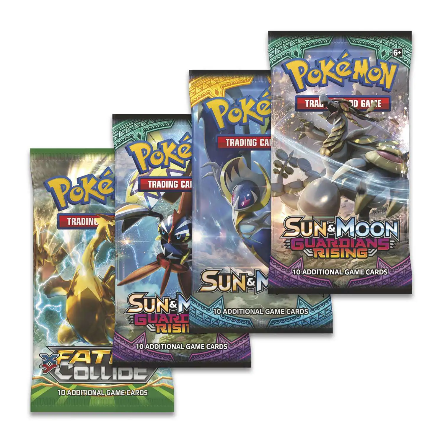 Trading Card Game Guardian Figure Collection Set