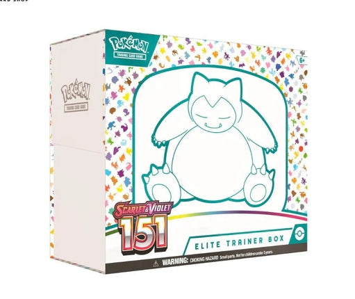 Scarlet and Violet 151 Elite Trainer Box Trading Card Game Collection
