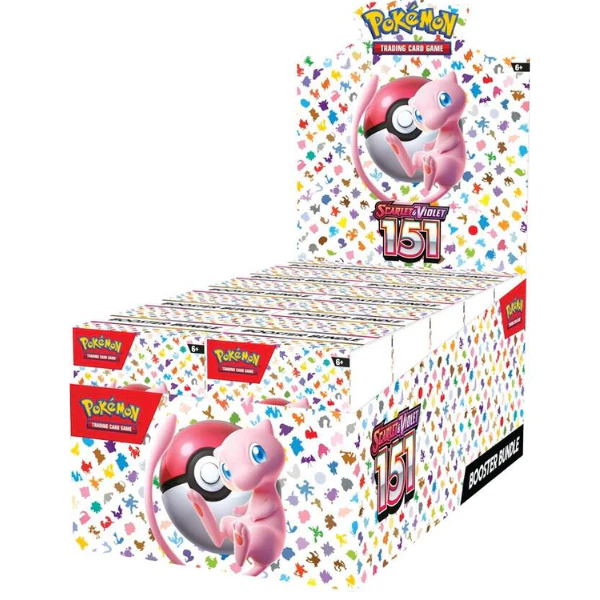 Pokemon Scarlet & Violet 151 Booster Bundle Display