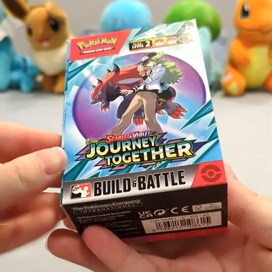 Scarlet and Violet Journey Together Build and Battle Box