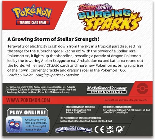 Scarlet and Violet Surging Sparks Booster Display Box
