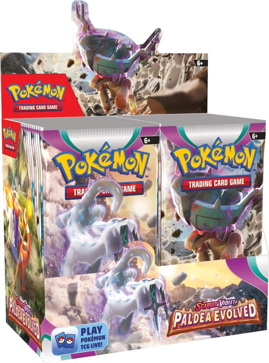 Scarlet and Violet Paldea Evolved Booster Display Box