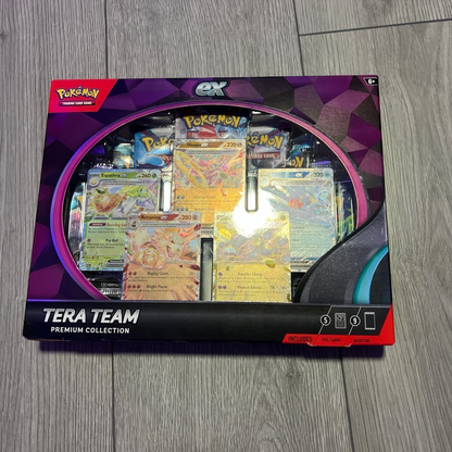 Tera Team Premium Collection Trading Card Game Box Set
