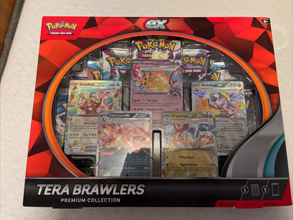Tera Brawlers Premium Collection Trading Card Game Set
