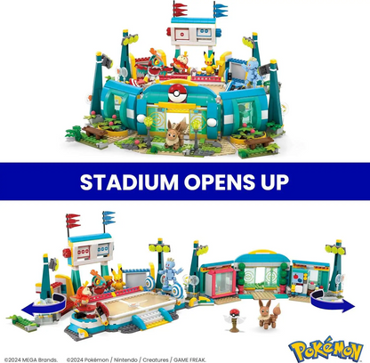 Interactive Adventure Builder Training Stadium Set