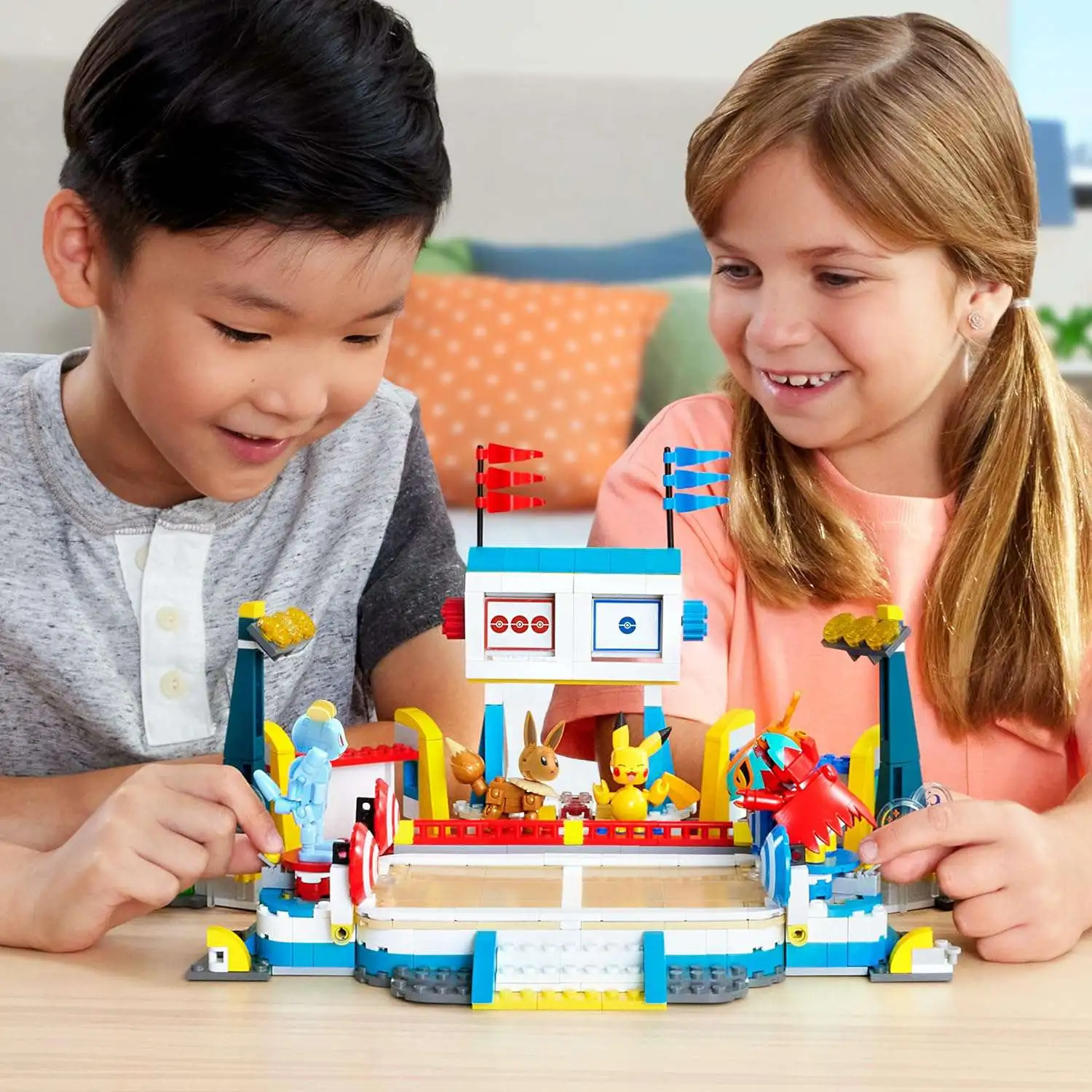 Interactive Adventure Builder Training Stadium Set