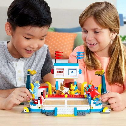 Interactive Adventure Builder Training Stadium Set