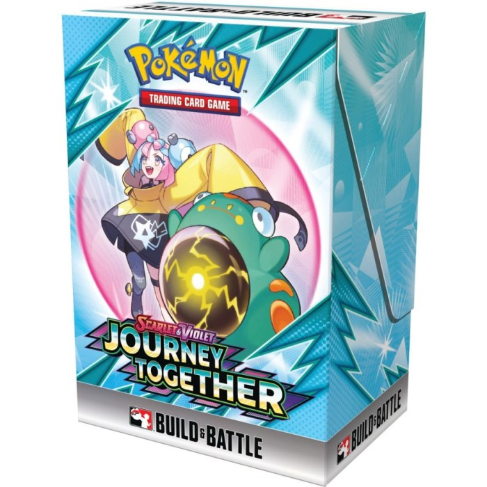 Scarlet and Violet Journey Together Build and Battle Display