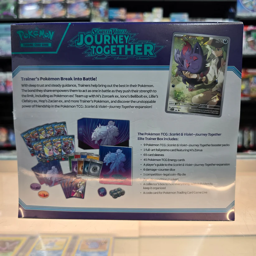 Scarlet and Violet Journey Together Elite Trainer Box TCG Set