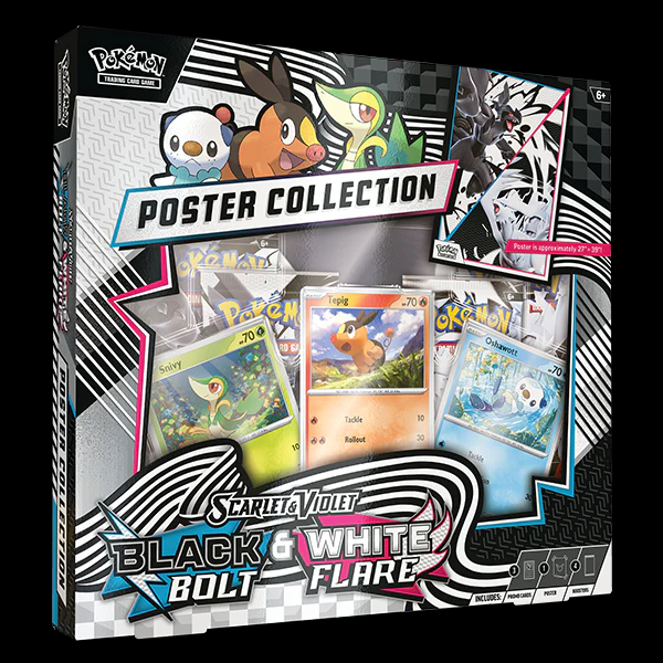 Pokemon TCG Scarlet and Violet Unova Poster Collection
