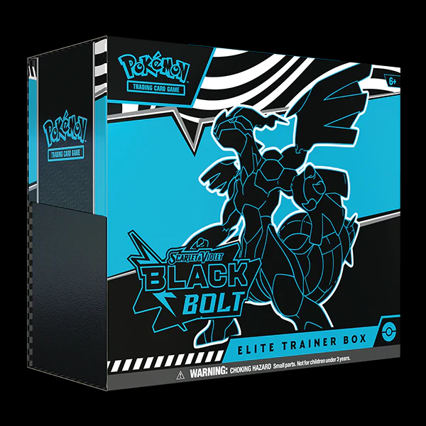 Pokemon TCG Scarlet and Violet Black Bolt Elite Trainer Box
