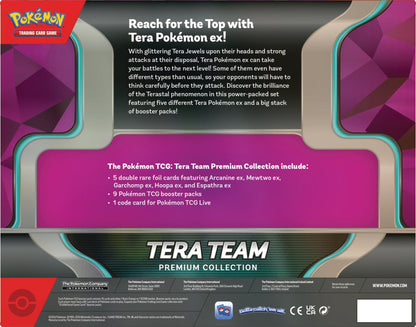 Tera Team Premium Collection Trading Card Game Box Set