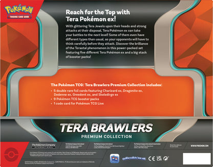 Tera Brawlers Premium Collection Trading Card Game Set