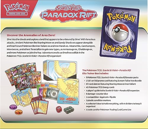 Scarlet and Violet Paradox Rift Elite Trainer Box