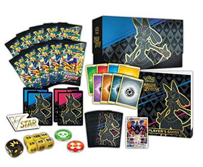 Crown Zenith Elite Trainer Box Trading Card Game Collection