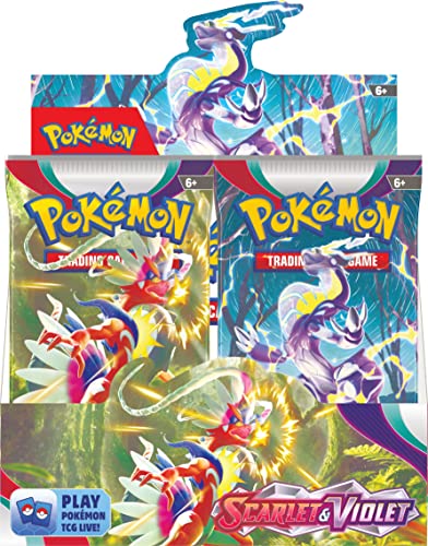 Scarlet and Violet Trading Card Game Booster Display Box 36 Packs