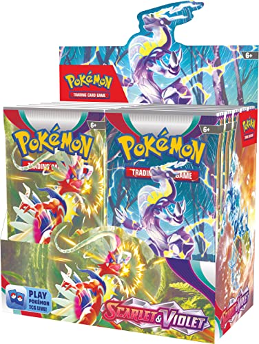 Scarlet and Violet Trading Card Game Booster Display Box 36 Packs