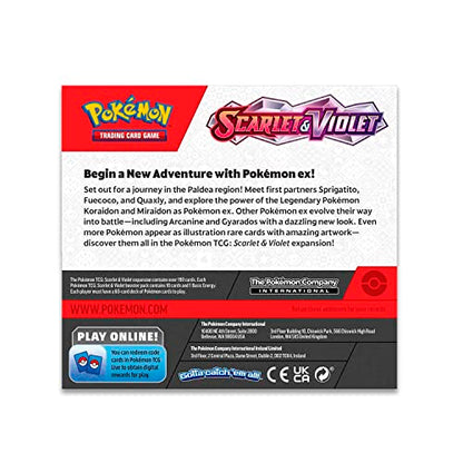 Scarlet and Violet Trading Card Game Booster Display Box 36 Packs
