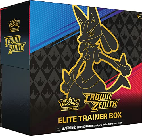 Crown Zenith Elite Trainer Box Trading Card Game Collection