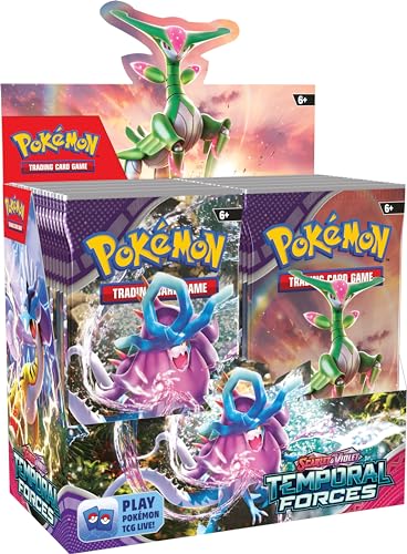 Scarlet and Violet Temporal Forces Booster Display Box