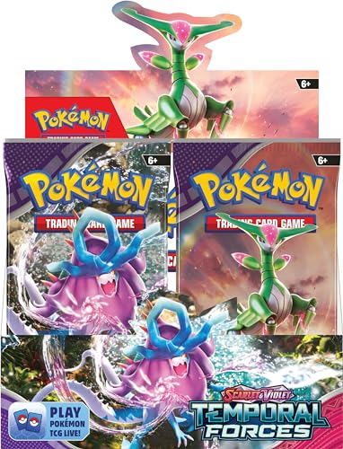 Scarlet and Violet Temporal Forces Booster Display Box