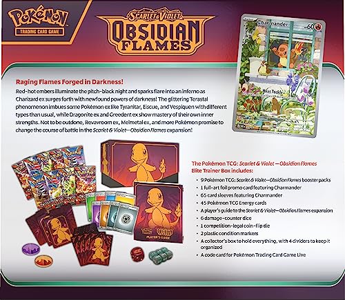 Scarlet and Violet Obsidian Flames Elite Trainer Box