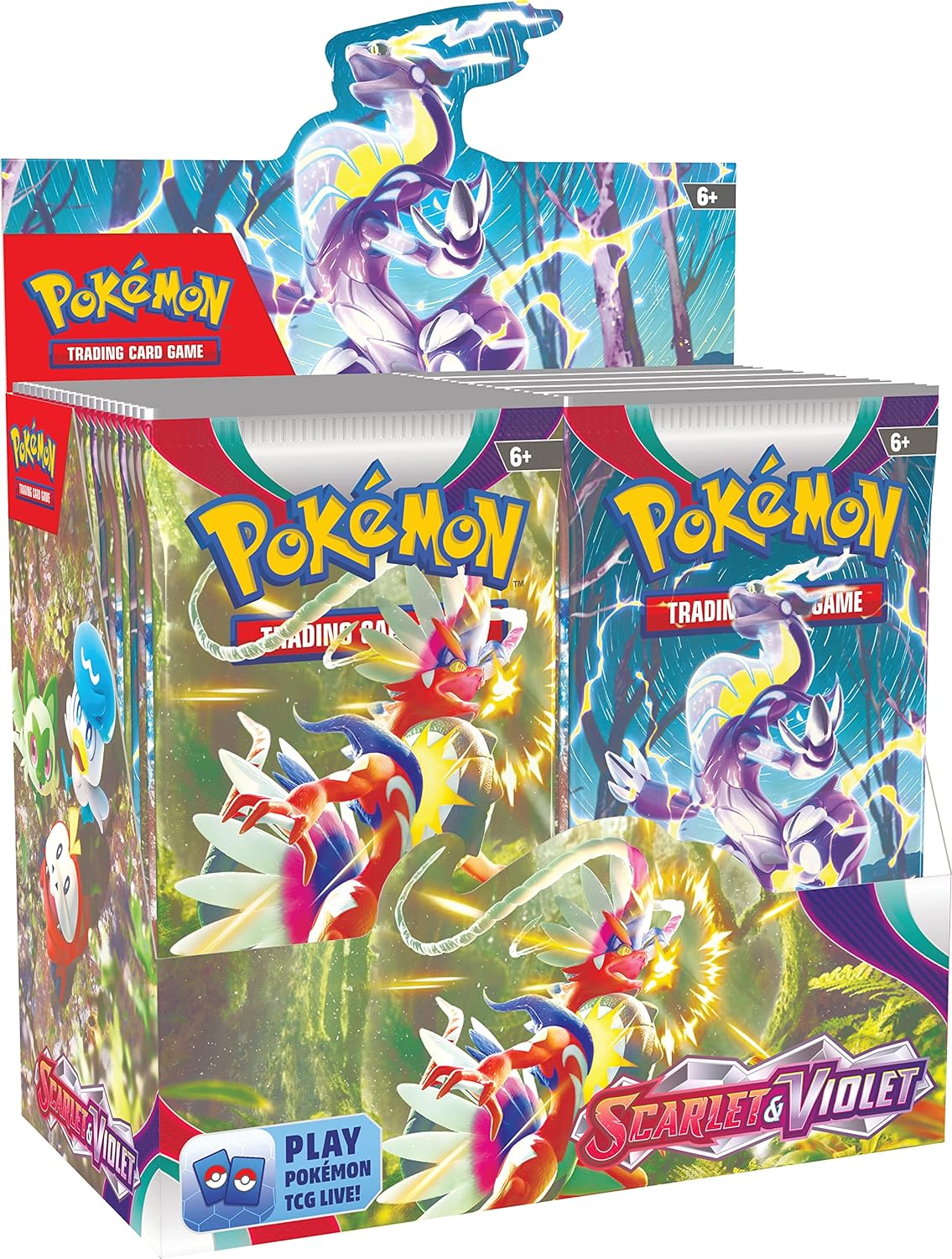 Scarlet and Violet Trading Card Game Booster Display Box 36 Packs