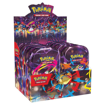 Pokemon Trading Card Game Mega Heroes Mini Tin Display